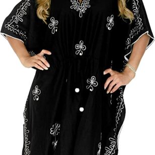 Fall plus size dresses elegant embroidery