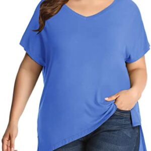 Casual plus size short sleeve t shirt