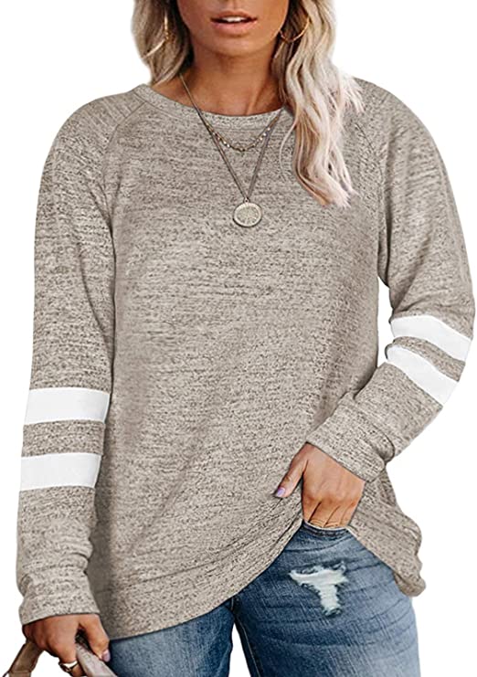 Plus size women pullover