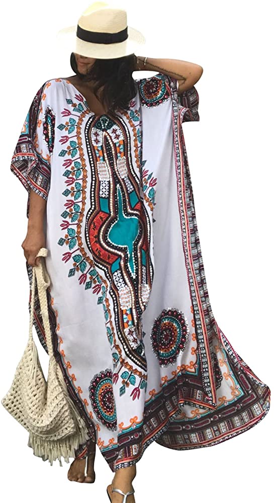 African ethnic plus size dress