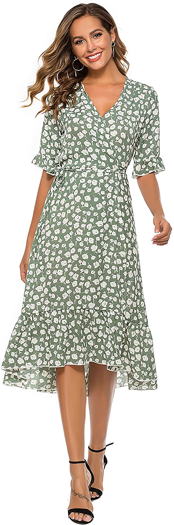 light-green-summer-plus-size-dress