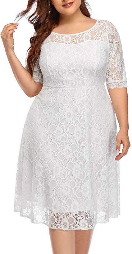 Canada inspired plus size dress